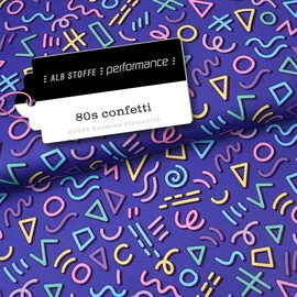 Performance Jersey "80s Confetti" Lila