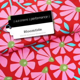 Performance Jersey "Bloomtide" Rot