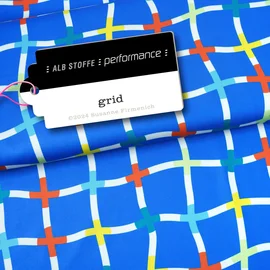 Performance Jersey "Grid" Blue