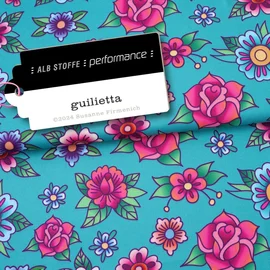 Performance Jersey "Guilietta" Türkis