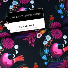 Performance Jersey "Lunar Bird" Schwarz
