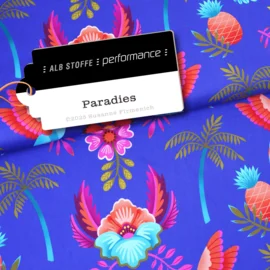 Performance Jersey "Paradies" Blau