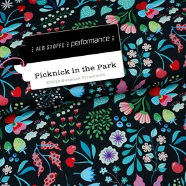 Performance Jersey "Picknick in the Park" Schwarz
