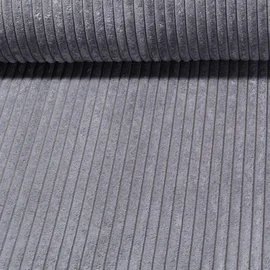 Polsterstoff Breitcord 10mm Roy Dunkelgrau