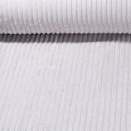 Polsterstoff Breitcord 10mm Roy Lichtgrau