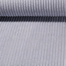 Polsterstoff Breitcord 10mm Roy Mausgrau