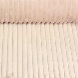 Polsterstoff "Hazel" XL Breitcord Uni Beige