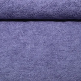 Polsterstoff "Hermine" Stepp-Optik Uni Lila