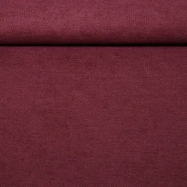 Polsterstoff "Hermine" Uni Weinrot