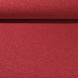 Polsterstoff "June" Uni Himbeerrot Melange