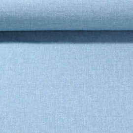 Polsterstoff Samt "Louise"  Uni Hellblau