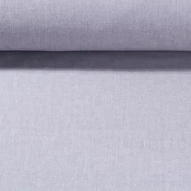 Polsterstoff Samt "Louise"  Uni Silbergrau