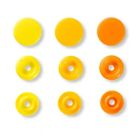 Prym Love Color Snap Druckknöpfe gelb 12,4mm