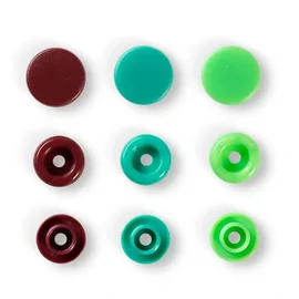 Prym Love Color Snap Druckknöpfe grün/braun 12,4mm