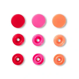 Prym Love Color Snap Druckknöpfe rot 12,4mm