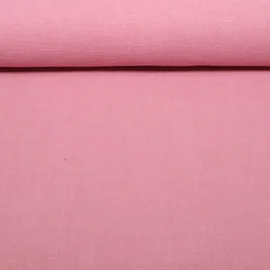 Ramie Baumwolle Bubble Uni Altrosa