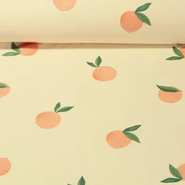 Regenjackenstoff Aqua Protect Früchte Hellorange