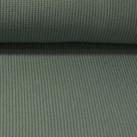 Rippen-Stricksweat Uni Dusty Mint