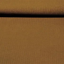 Rippjersey Breitripp Karamell