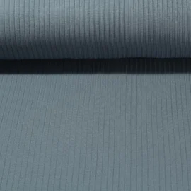 Rippjersey Breitripp Blau