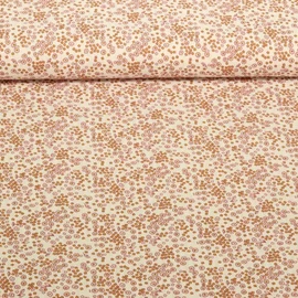 Seersucker Mini Blumen Vintage Orange