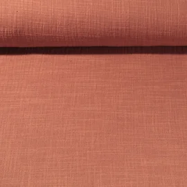 Slub Musselin "Cassie" Rosenholz