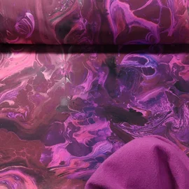 Softshell Marmoriert Fuchsia