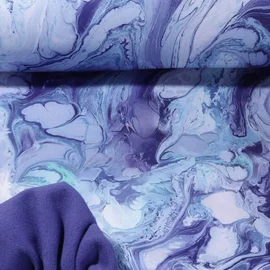 Softshell Marmoriert Lavendel