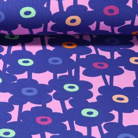 Softsweat "Daisychain" Rosa Royalblau 