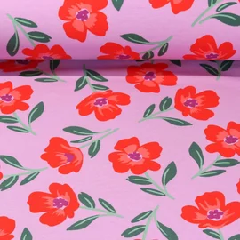 Softsweat Mohnblumen Flieder