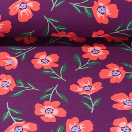 Softsweat Mohnblumen Lila