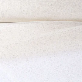 Softtüll Glitzer Gold Ecru