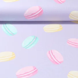 Sommersweat Macarons Flieder