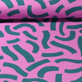 Sommersweat "Playful" Hortensie