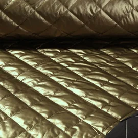 Steppstoff Jacquard Bronze