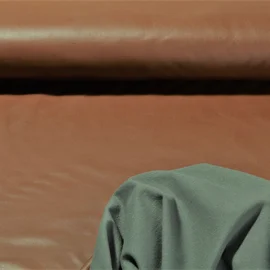 Stretch Kunstleder "Tara" Braun