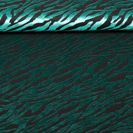 Stretchsamt Ausbrenner Petrol