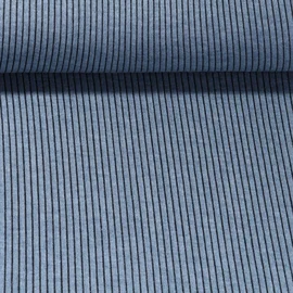 Strickjersey Gerippt Jeans