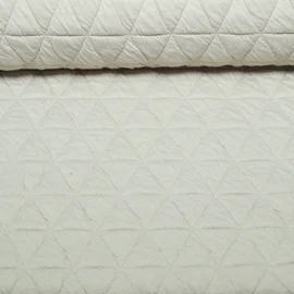 Strickjersey Gesteppt Dreiecke Sand