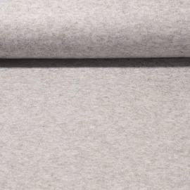 Strickjersey "Grace" Hellgrau Melange