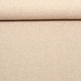 Strickjersey Marie Beige Melange
