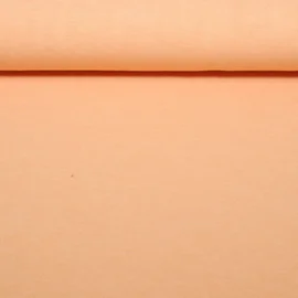 Strickjersey Uni Melange Orange
