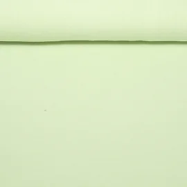 Strickjersey Uni Melange Pastell Mint