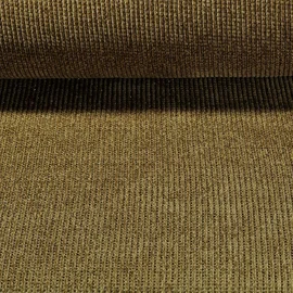 Stricksweat Lurex Goldbraun 