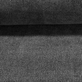 Stricksweat Lurex Grau