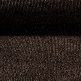 Stricksweat Lurex Schokobraun