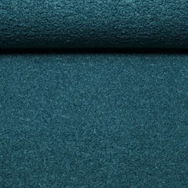 Sweat  Bouclé Uni Petrol