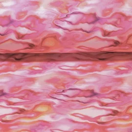 Sweat angeraut Marmoriert Rosa