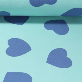 Sweat angeraut Herzen Mint