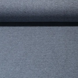 Sweat meliert "Paula" Jeansblau